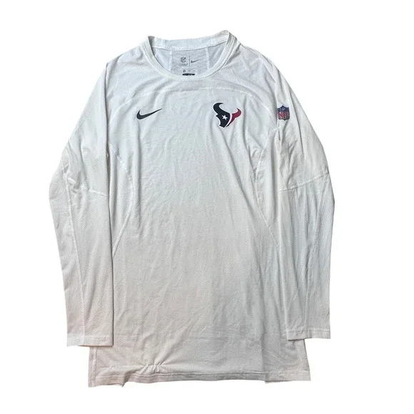 Houston Texans Nike Shirt Mens 2XL White Logo NFL On Field Apparel 853515-100 - Picture 1 of 11